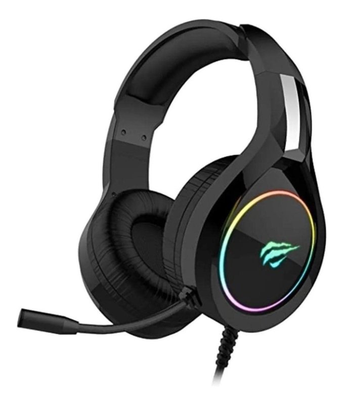 Havit Headphone Fone de Ouvido H2232d, Gamer, Iluminação RGB, com Microfone