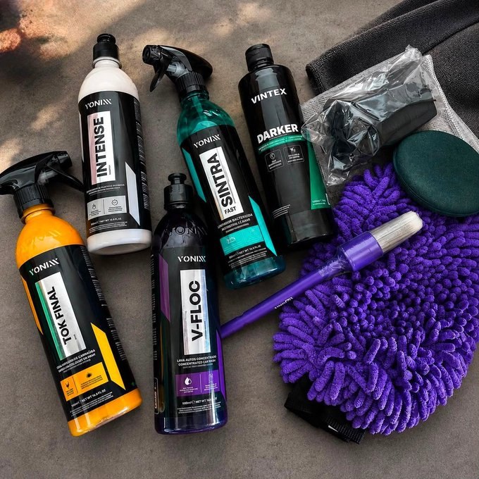 Kit Lavagem Shampoo Cera Tok Final Intense Sintra Fast Vonixx