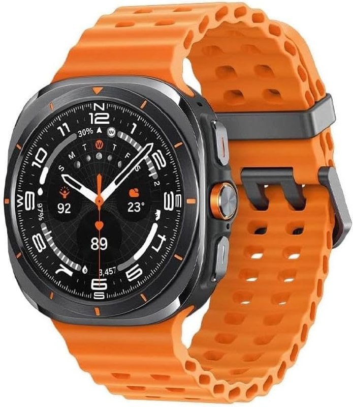 Samsung Galaxy Watch Ultra 2025 Smartwatch 47mm LTE, Galaxy AI, Titânio Aeroespacial, Titânio Cinza