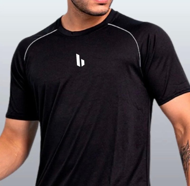 Kit 4 Camisetas Academia Poliester Dry Fit Leve Exercicios