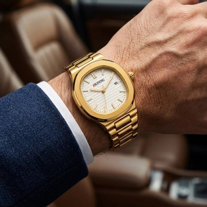 Relógio De Pulso Masculino Old Money Minimalista Premium