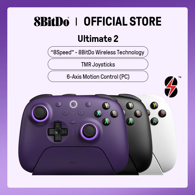 8BitDo Ultimate 2 Wireless Gaming Controller for PC & Android