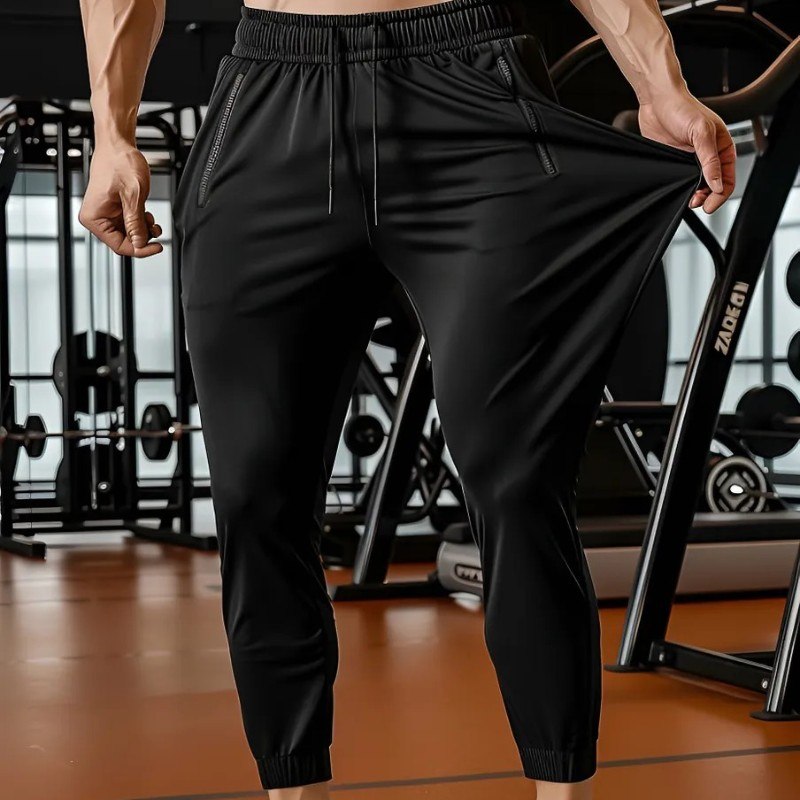 Calça Masculina Tactel Jogger Esportiva Academia Slim Treino