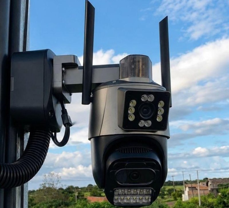 Câmera de Segurança IP com Giroflex