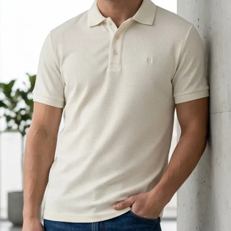 Polo Piquet Texturizada Polo Wear