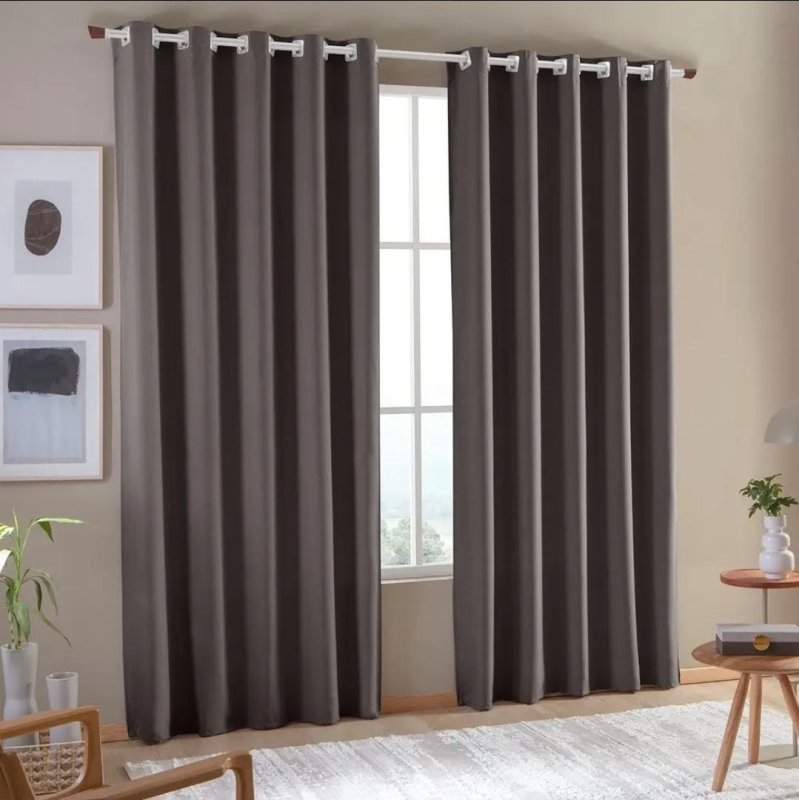 Cortina Blackout 100% 2,80x2,30 Corta Luz Sala Quarto