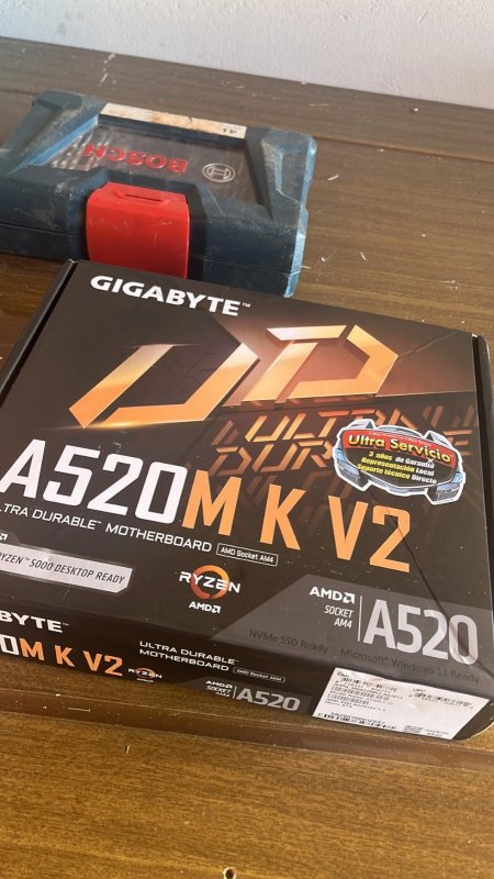 Placa Mãe Gigabyte A520M K V2