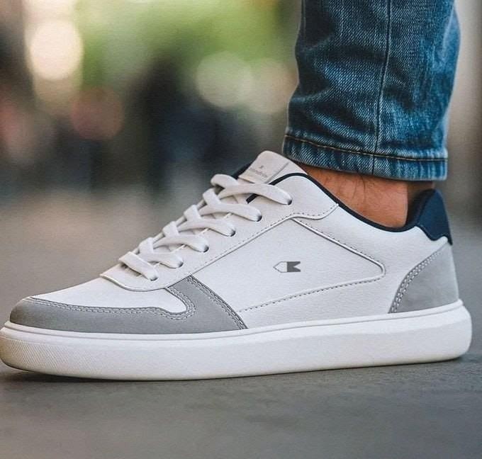 Tênis Sapatenis Masculino Sandrini Evoke Lite Branco Couro (39 a 44)