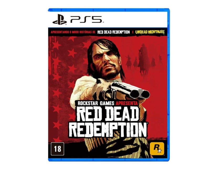 Jogo Red Dead Redemption, Mídia Física, PS5