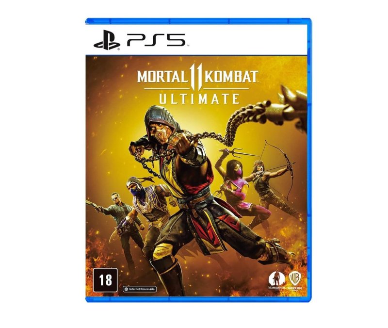 Jogo Mortal Kombat 11 Ultimate, Mídia Física, PS5