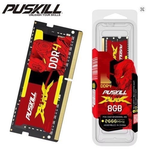 Memória Para Notebook PUSKILL DDR4 8GB 3200mhz
