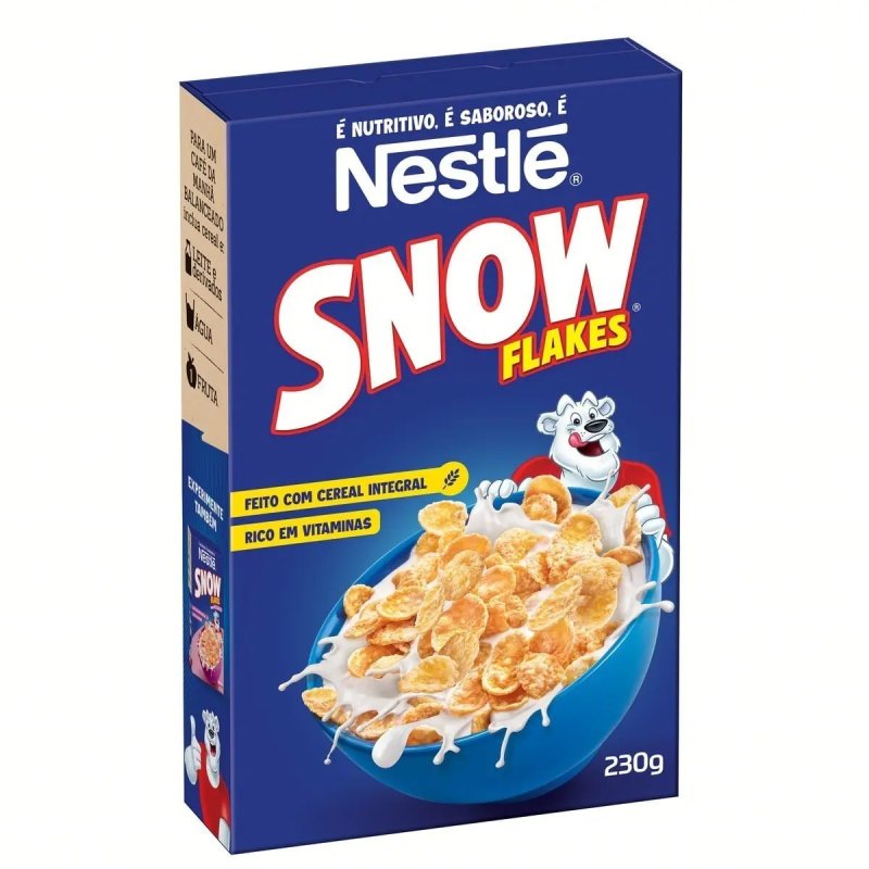 Cereal Matinal Snow Flakes de Milho 230g