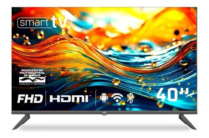 Smart Tv Hq 40 Full Hd Android 12 Slim Hqs40nkhm
