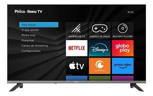 Smart Tv 39 Philco Full Hd Roku Tv Dolby Audio P39cra