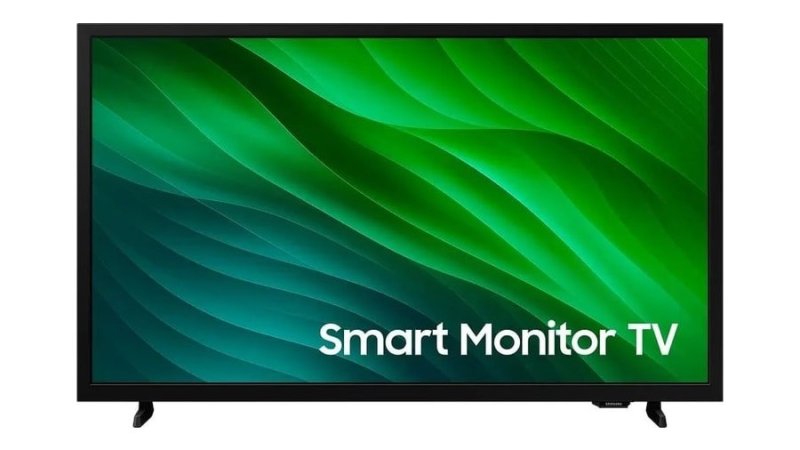 Smart Tv Samsung 32'' Hd Tizen Hdr Wi-fi Hdmi Monitor Bivolt Preta Preto