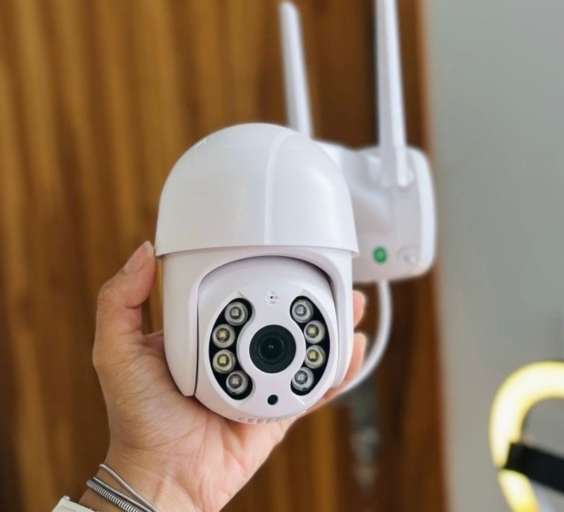 Câmera de Segurança WiFi IP A8 Icsee Infravermelho Prova d'água