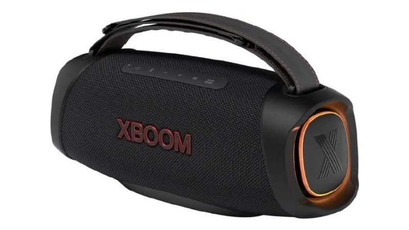 Caixa de Som XBOOM XG8T Bluetooth Portátil Preto LG