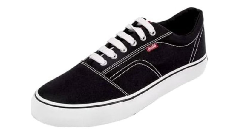 Tênis Coca Cola Surplay Canvas Preto