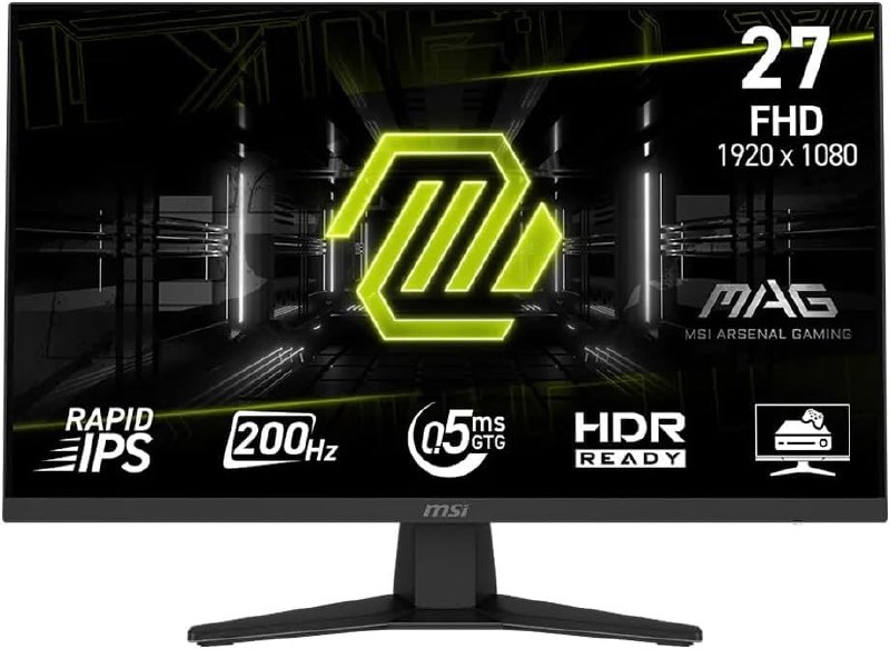 MONITOR 27'' MSI MAG 274F FULL HD 1920x1080 200HZ