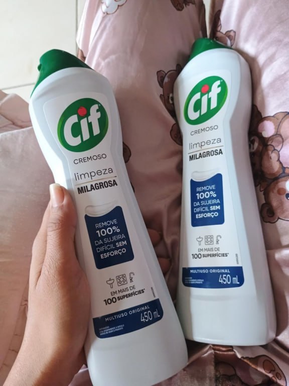 Cif Cremoso Limpeza Milagrosa 450ml Original