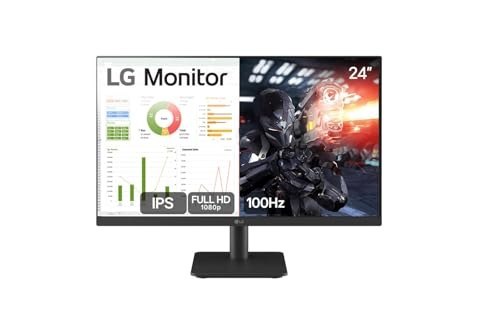Monitor PC Gamer LG 24MS500 24” IPS 100Hz Full HD HDMI 2x