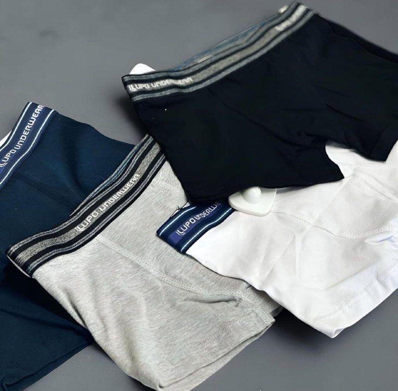 Kit com 10 Cuecas Boxer Lupo Algodão