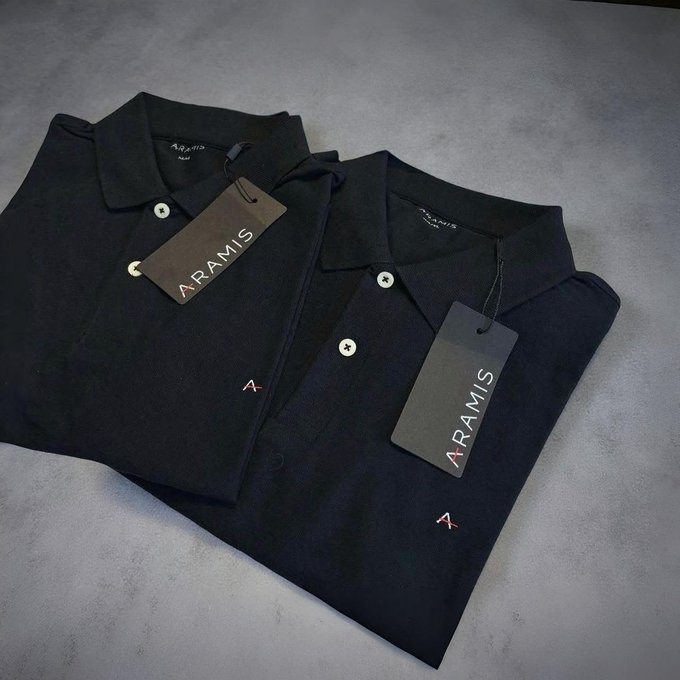 Camiseta Polo Aramis Piquet Lisa Light Icon + Frete Grátis