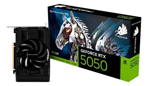 Placa De Vídeo Geforce Rtx 5050 Pegasus 8gb 128bits Gainward