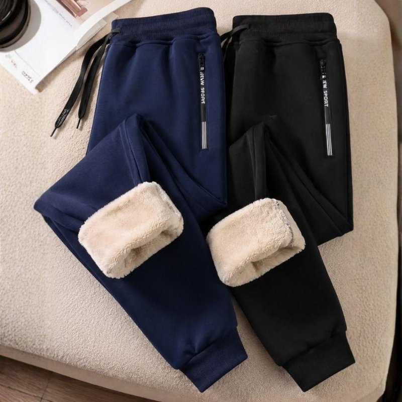 Calça Moletom De Lã Grossa - Pronta Entrega