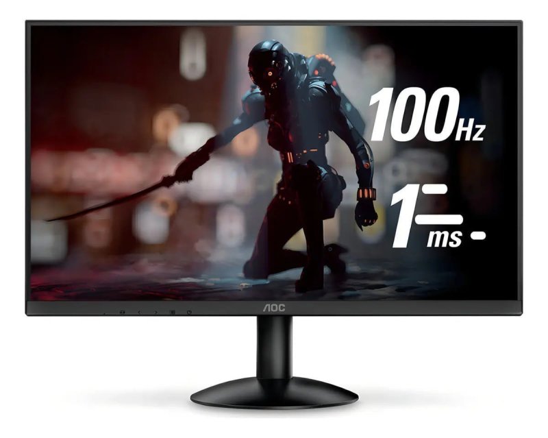 Monitor Aoc Série B30 24b30hm2 23,8 Fhd W-led Vga Hdmi 1ms