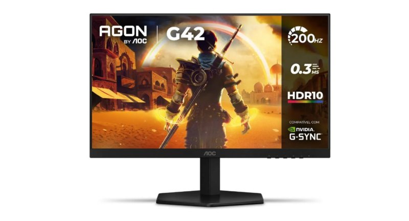 Monitor Gamer AOC AGON G42 24" 200Hz 0,3ms IPS 24G42HE