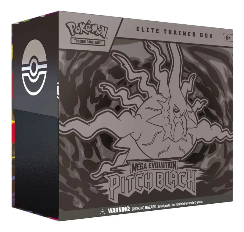 Elite Trainer Box Etb Pitch Black Pokémon Tcg Em Inglês