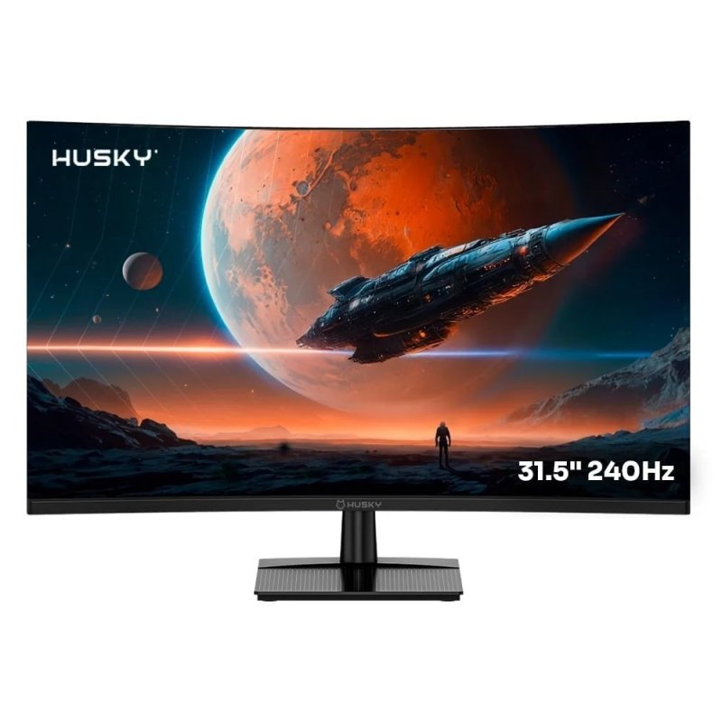 Monitor Gamer Curvo Husky Boreal 31.5"