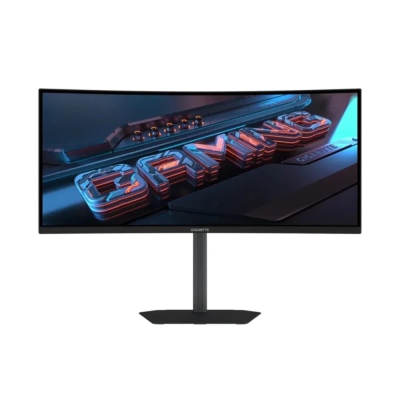 Monitor Gamer Curvo Gigabyte 34", QHD, 120Hz, 1ms, VA, Adaptive-Sync, FreeSync Premium, HDR Ready, Altura Ajustável, Preto GS34WQCA