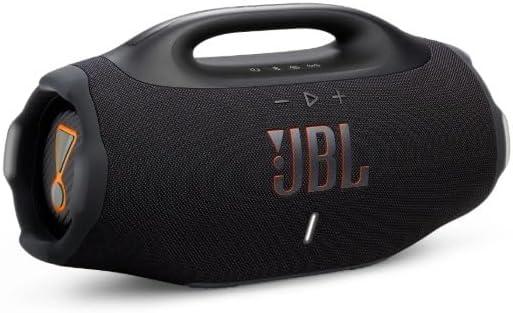 JBL, Caixa de Som, Boombox 4, Bluetooth, Som JBL Pro, AI Sound Boost, Graves Personalizáveis, Bateria de até 34h, IP68, Áudio Lossless – Preta