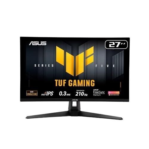 Monitor Gamer ASUS TUF 27", QHD, 210Hz, 0.3ms VG27AQ5A