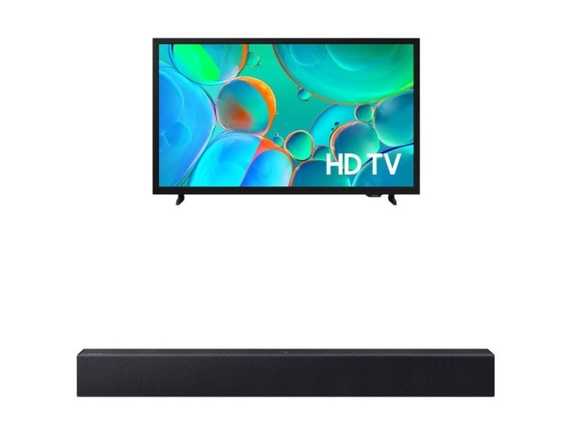 Samsung Combo Smart TV 32" HD H5000F + Soundbar Samsung HW-B400F