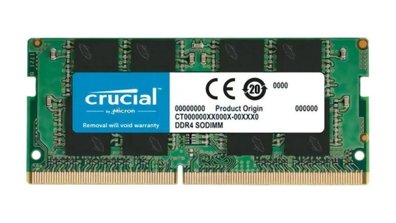 Memoria Ram Notebook Crucial 16GB 3200MHz DDR4