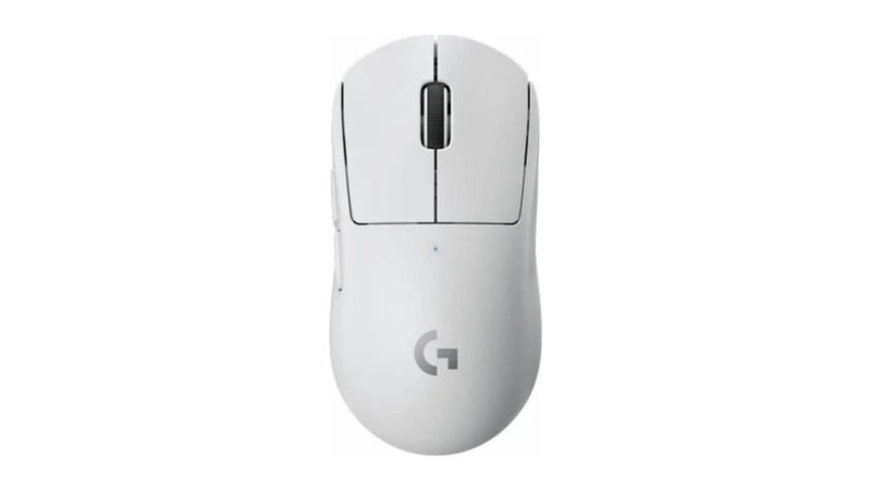 Mouse Sem Fio Gamer Logitech G PRO X Superlight, Lightspeed, 25000 DPI, 5 Botões, Branco