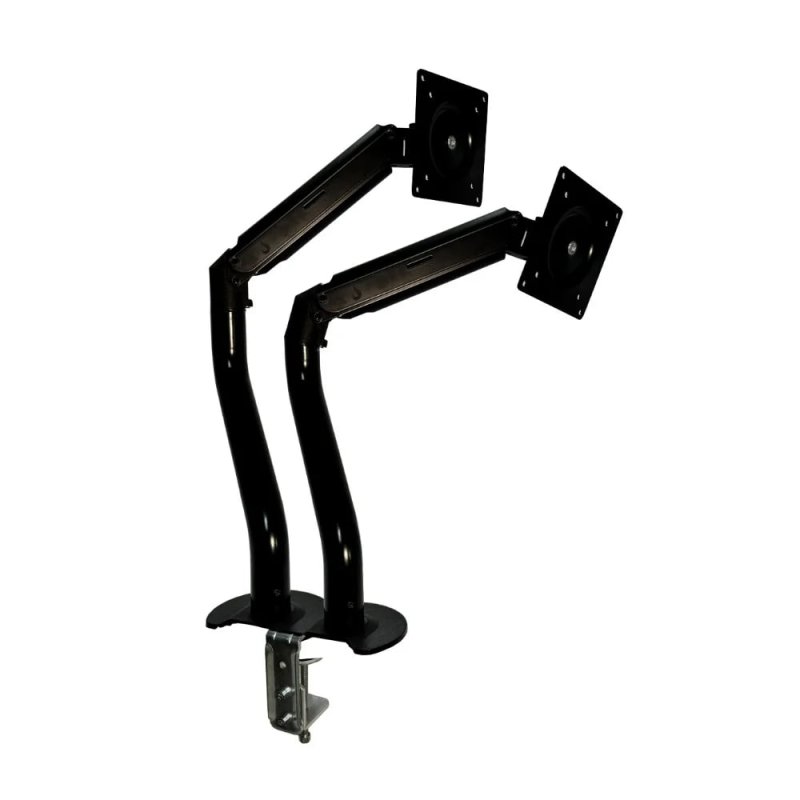 Suporte de Mesa Articulado para 2 Monitores de 15" a 34" Dual Iron Lift Rise Mode