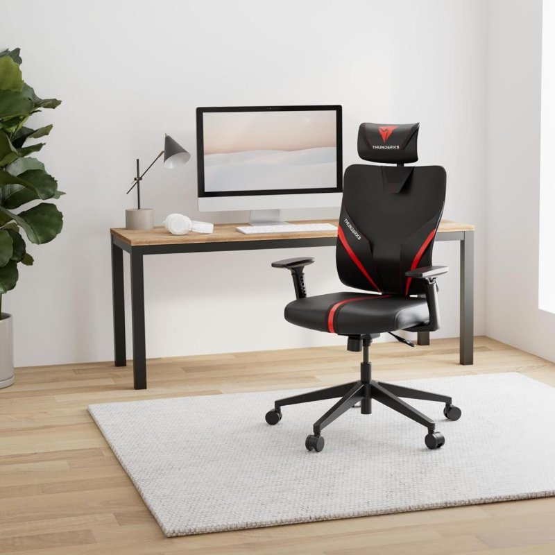Cadeira Ergonômica ThunderX3 Yama1 Vermelha