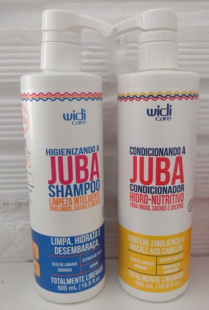Higienizando E Condicionando A Juba Widi Care 500ml