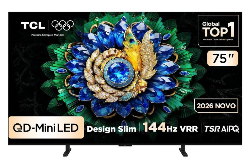 Smart TV TCL A400M de 75" QLED Mini LED 4K