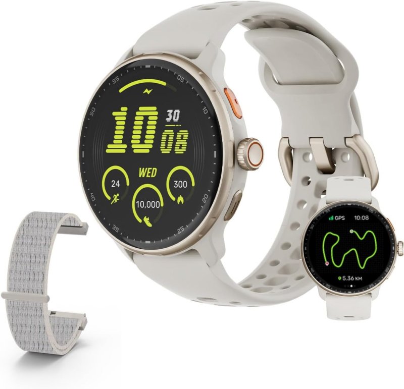 Bettdow SmartWatch GPS AMOLED 1,43" com Chamadas Bluetooth e IA – Titanium