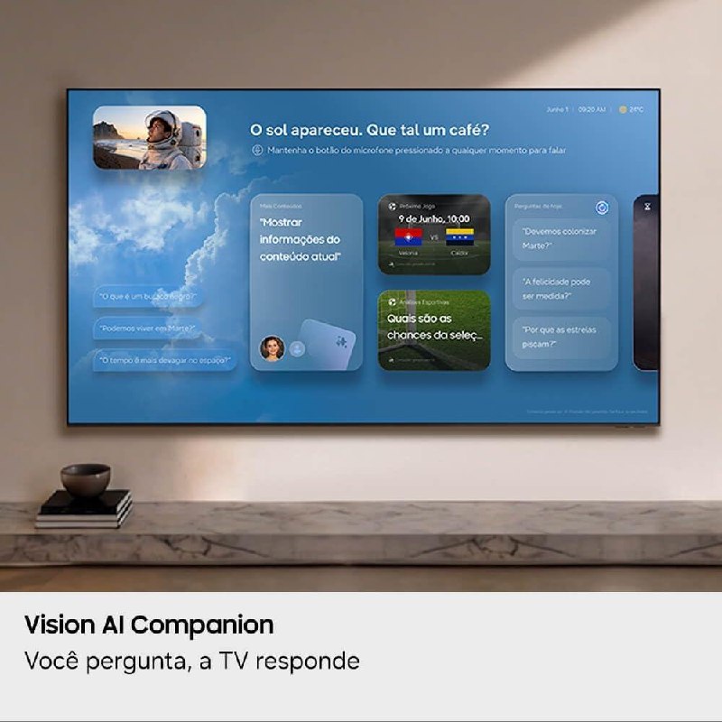 Samsung Smart TV 70” Crystal UHD 4K U8000H 2026