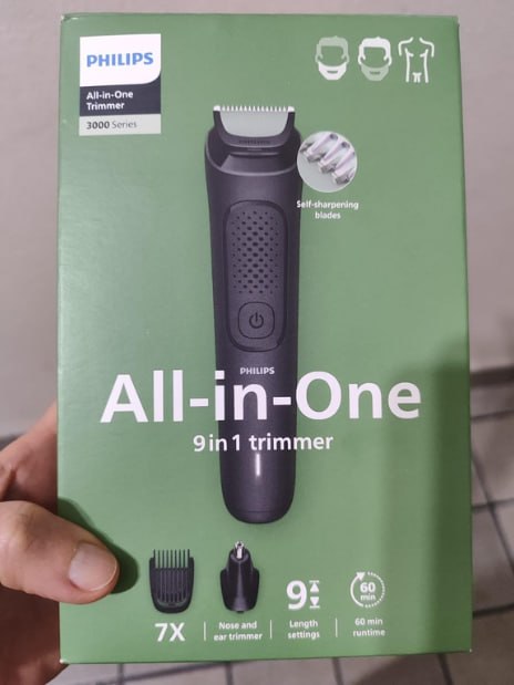 Aparador de Pelos Philips All-in-One 9 em 1 Série 3000