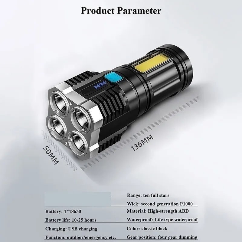 Lanterna Led Recarregável