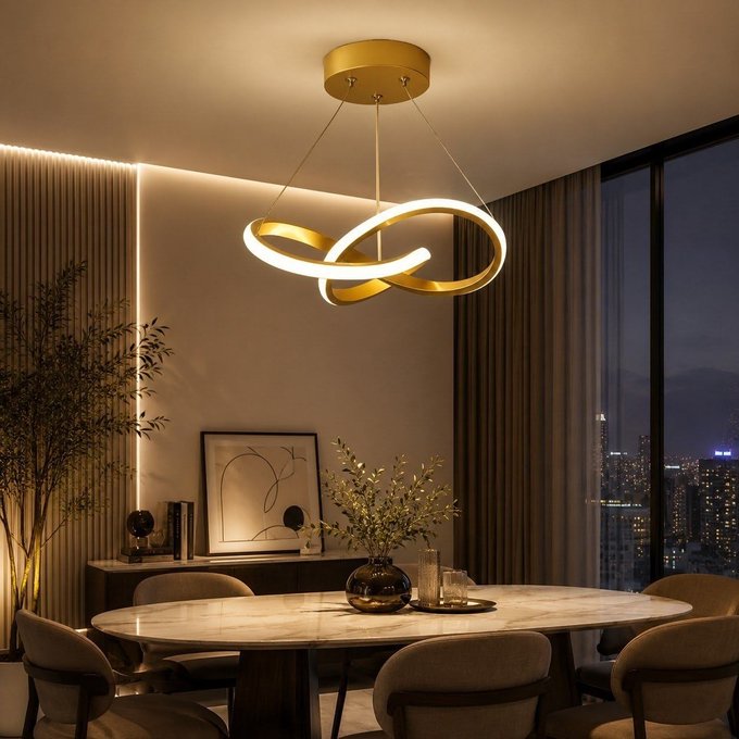 Lustre Pendente Moderno Led + Frete Grátis