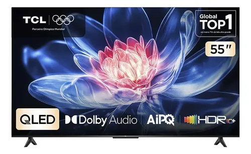 Smart TV TCL 55 Polegadas QLED 4K T6C