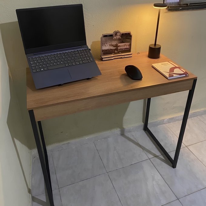 Mesa Home Office Escrivaninha Industrial + Frete Grátis